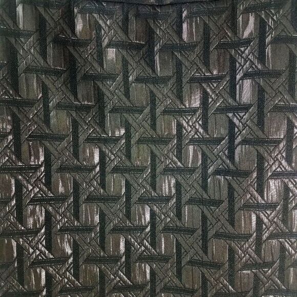 Worthington》 Jacquard Skirt with Metallic Sheen - Picture 2 of 6